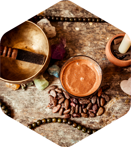 Schamanische Kakaozeremonie